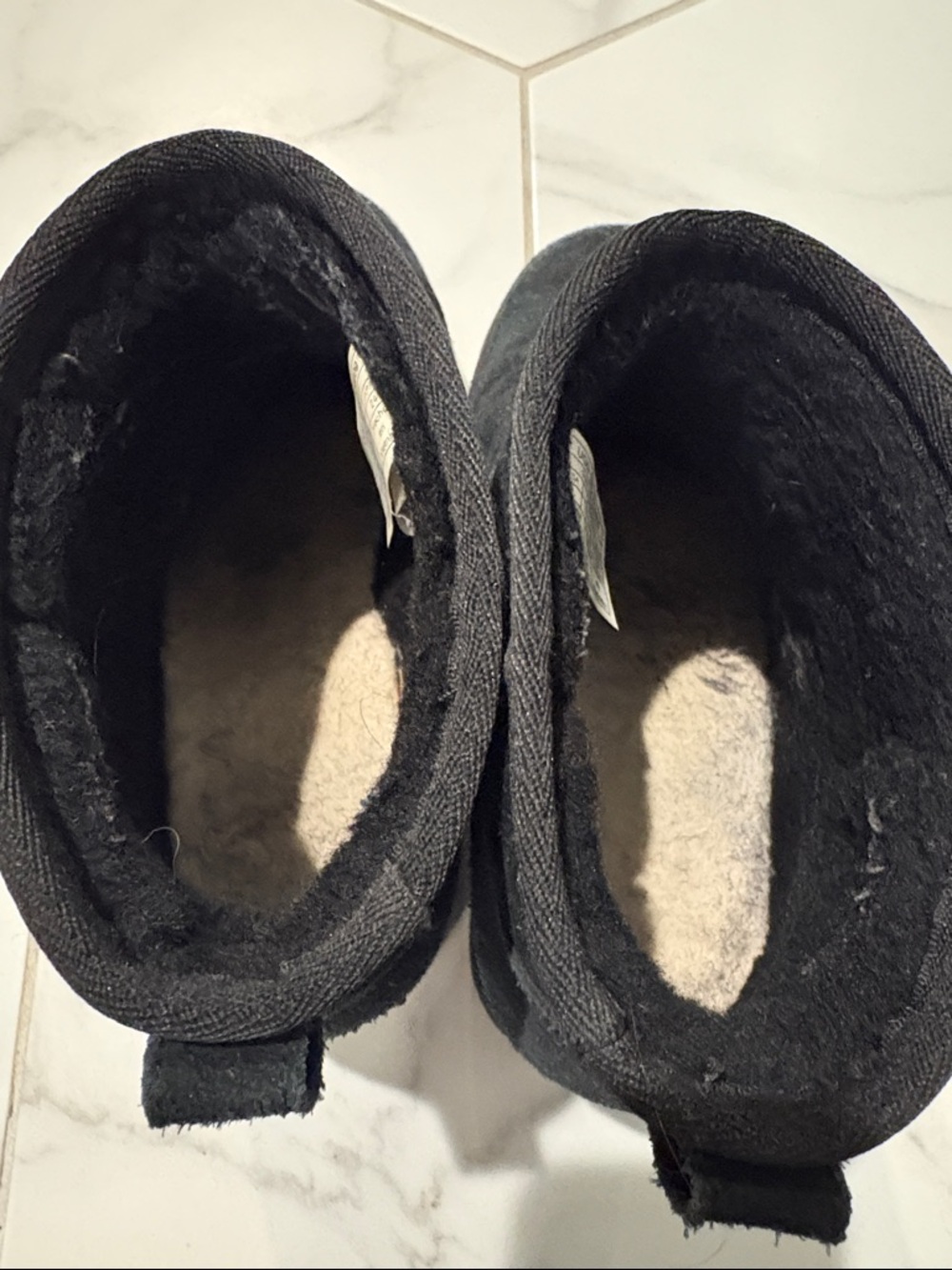 UGG | Black Hidden Wedge Women's Size 7 - Picture 8 of 8